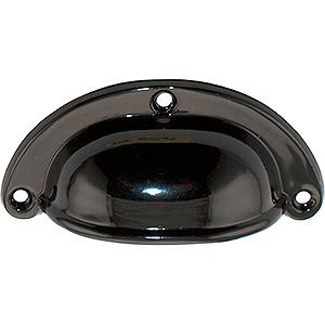 Håndtak til dagligvarer, svart, 75 mm