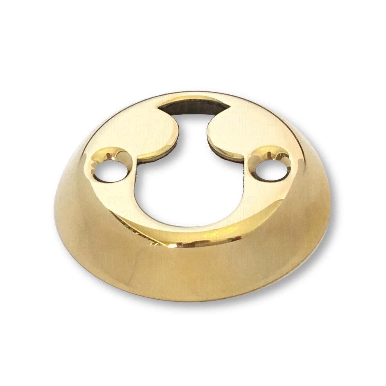 Sylinderring Rococo Messing Polert Uten Lakk 13mm Ø50