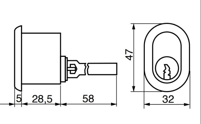 Ruko Sylinder RG2601 Garanti+Rfl.