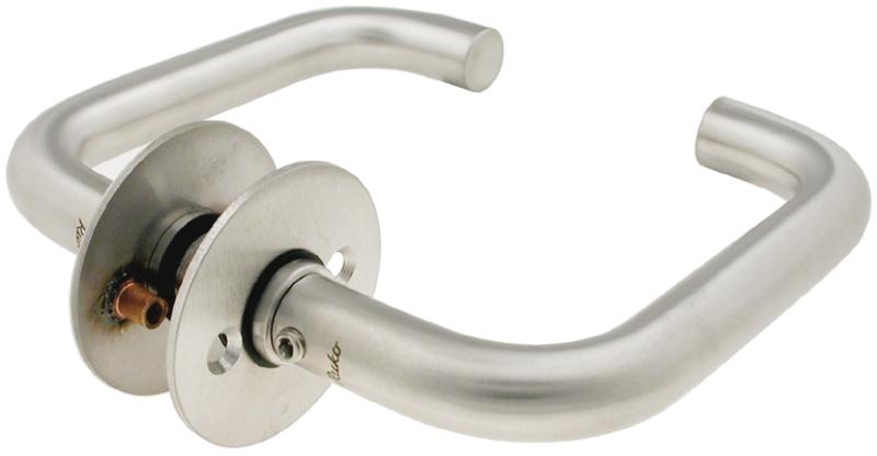 Ruko scanflex dørhåndtak 16 U med solid. rosetter, CC30