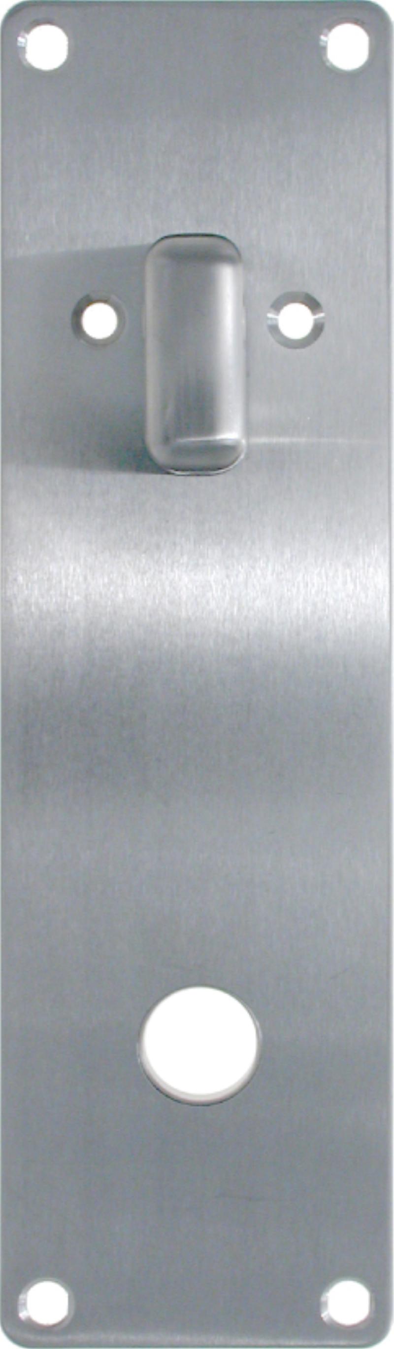 Ruko scanflex langskilt med vrider, hull for cyl. 60x206x2mm