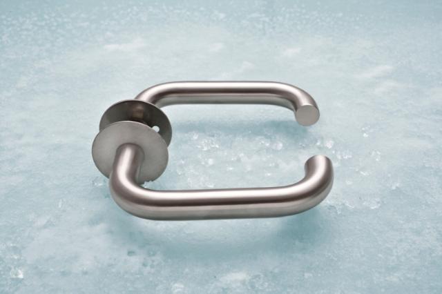 Ruko-Line Dørhåndtak U-form 19 mm - m/rosett D:32-85mm