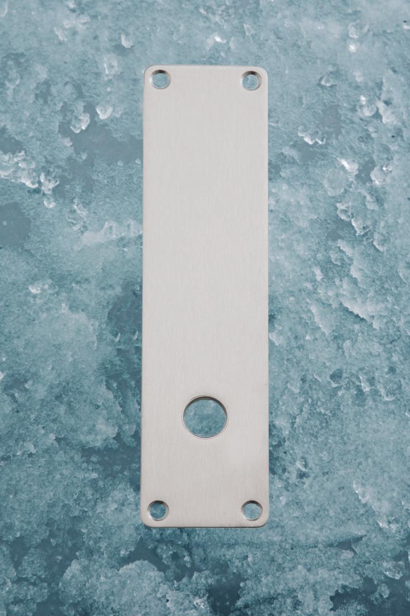 Ruko-Line Langskilt 52mm - dørhåndtakshull nederst