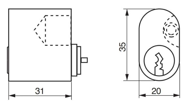 Cyl. RG1662 Rfl