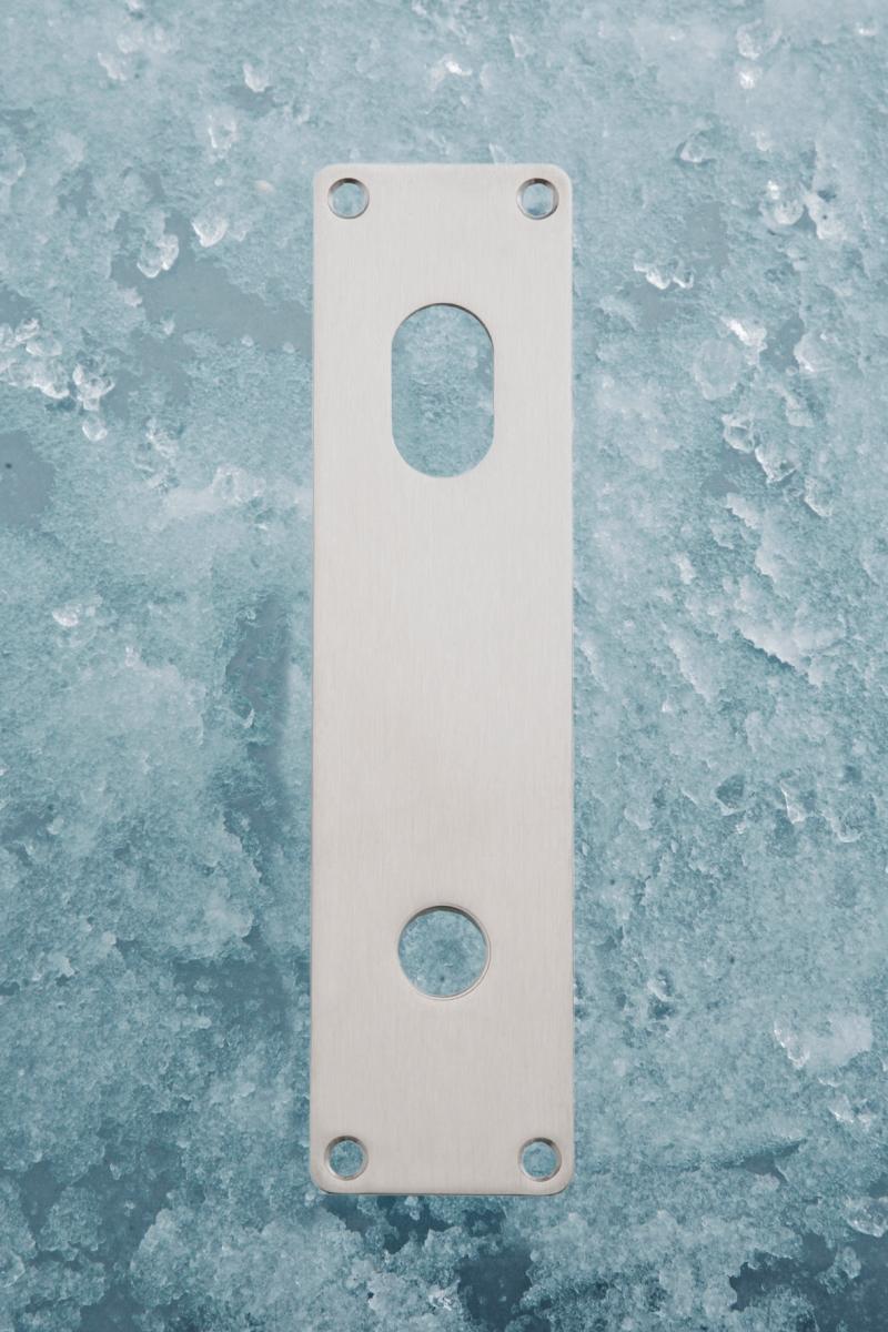 Ruko-Line Langskilt 52mm - dørhåndtakshull nederst på sylinderen