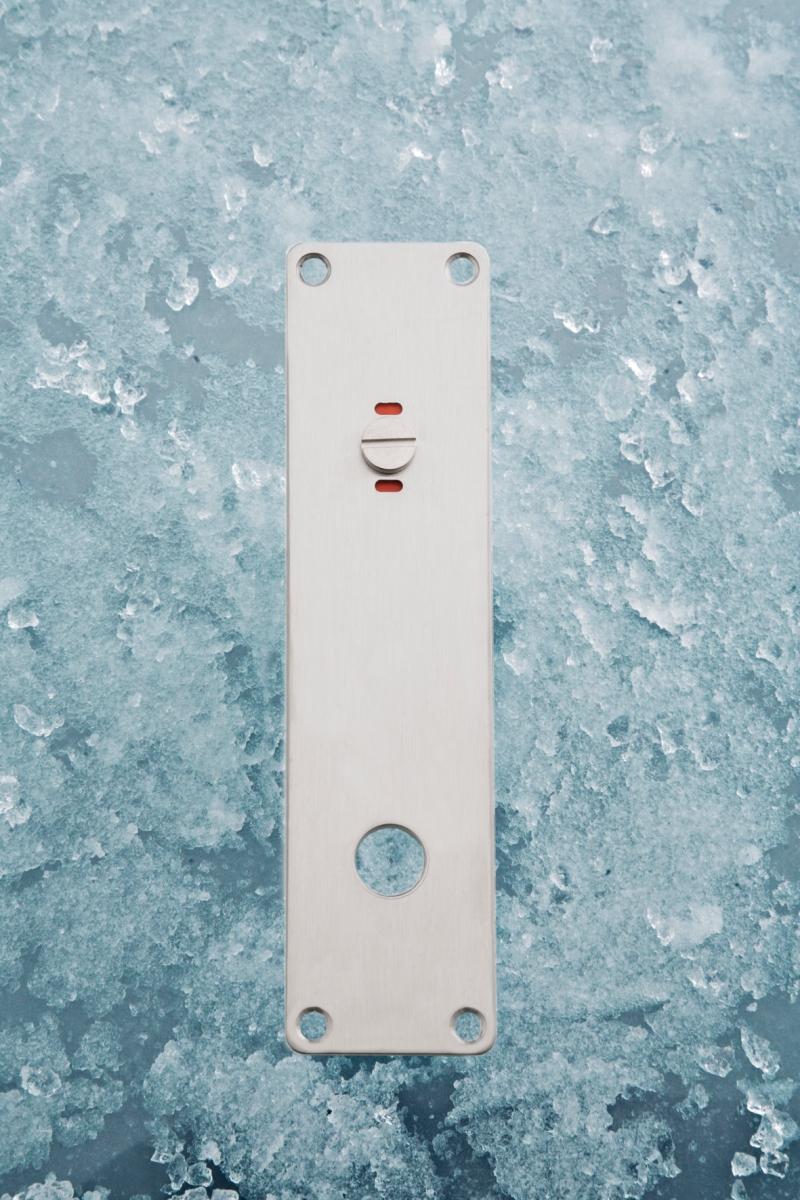 Ruko-Line Langskilt 52mm - dørhåndtakshull / toalettsett.