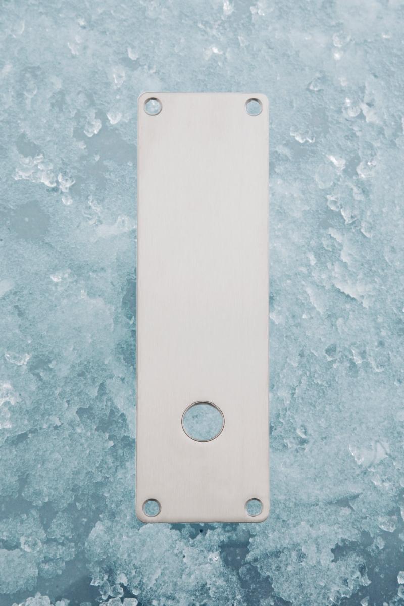 Ruko-Line Langskilt 60mm - dørhåndtakshull nederst