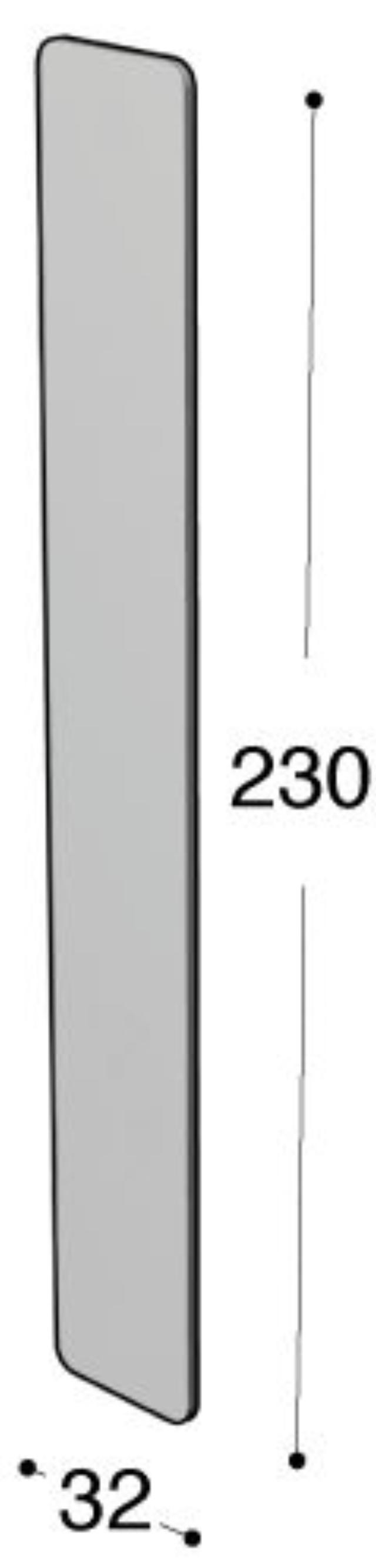 Ruko-Line smalprofil langt skilt utv., blind/persienne cc115mm