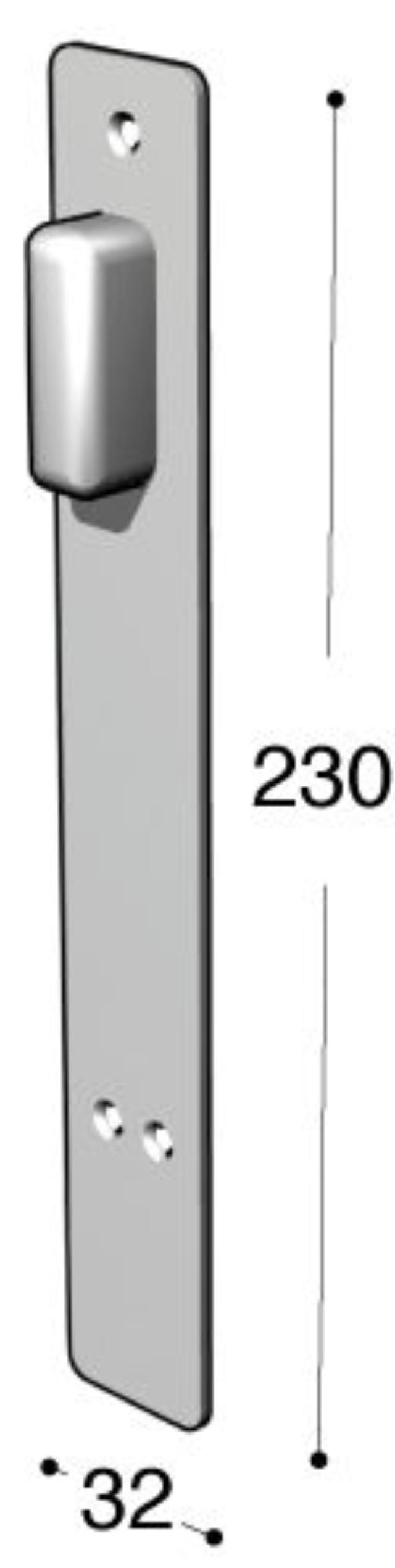 Ruko-Line smalprofil lang plate i, twister