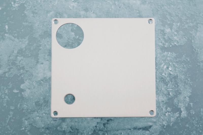 Ruko-Line Company-skilt, dørhåndtakshull / 40mm, venstre