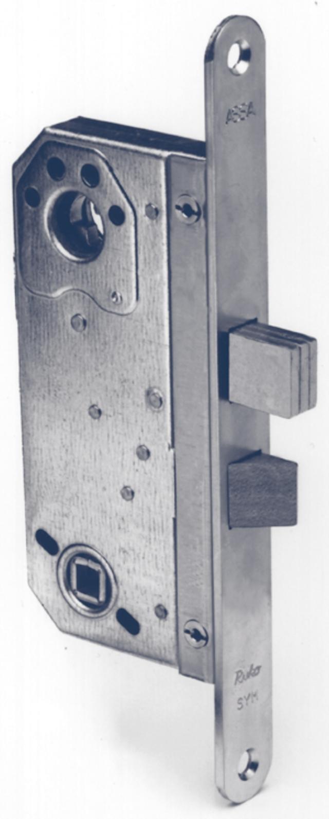 Assa låseboks 565 vm/25 mm firkantet stolpe (520590)