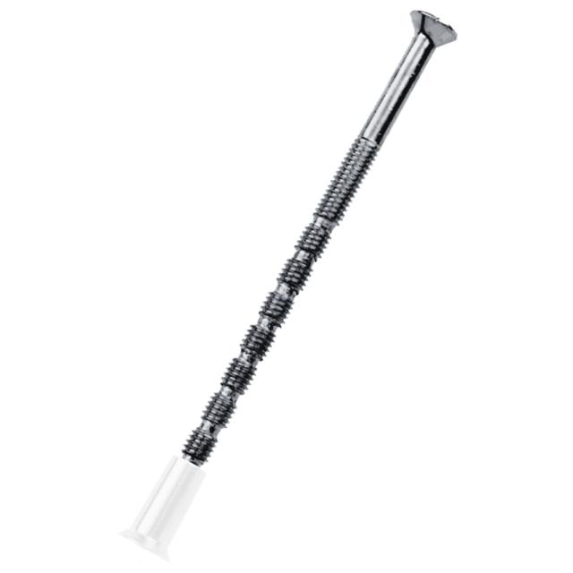 Ruko skrue 931120 m/mutter 4x75mm.