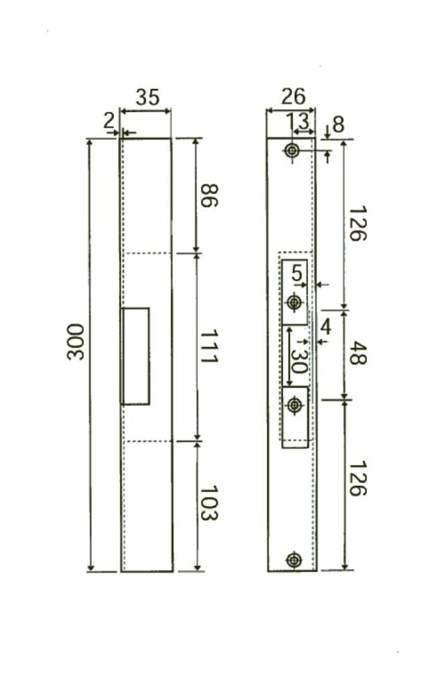 Solid stolpe 512 t/elektrisk endeblikk (971252)