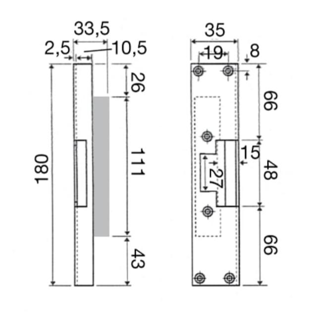 Ruko stolpe RS 510 t/elektrisk endeplate