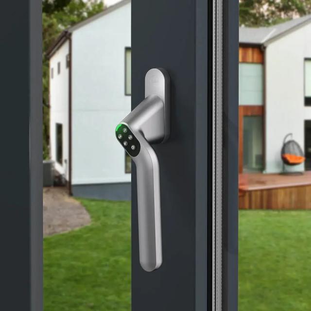 Yale Code Handle Højre SMART, Mat krom