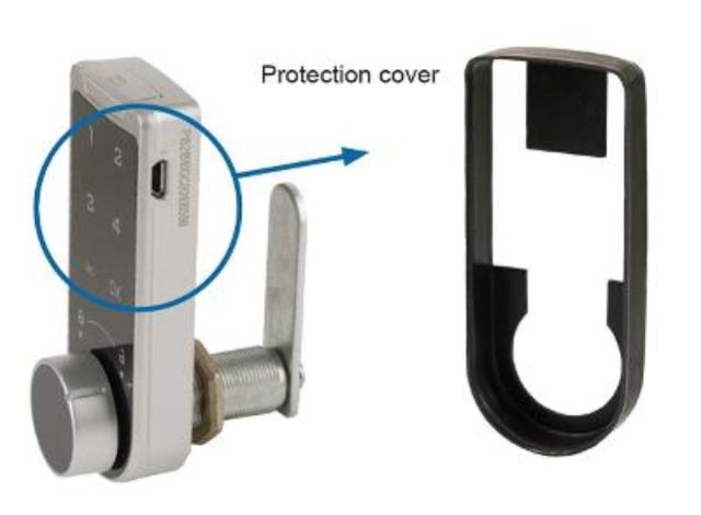 Siso beskyttelsesdeksel for elektronisk møbellås