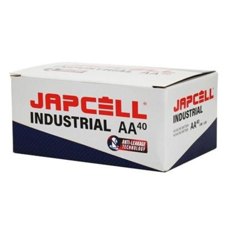 Japcell batteri Industriell antilekkasje AA, 40 stk