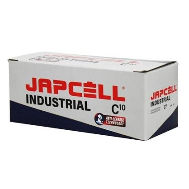 Japcell batteri Industriell antilekkasje C, 10 stk