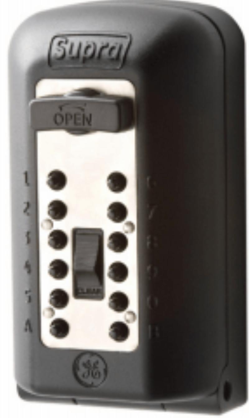 KeySafe nøkkelboks P500 med alarm