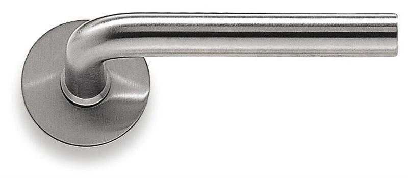 Randi dørhåndtak 101104E L-form 16mm/rosett solid (40mm)