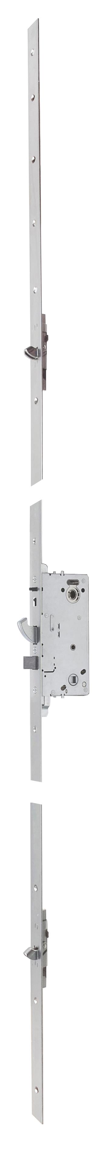 Ruko YD 3-punkts låseboks - 2115 mm H, D 50 mm, 25 mm stolpe