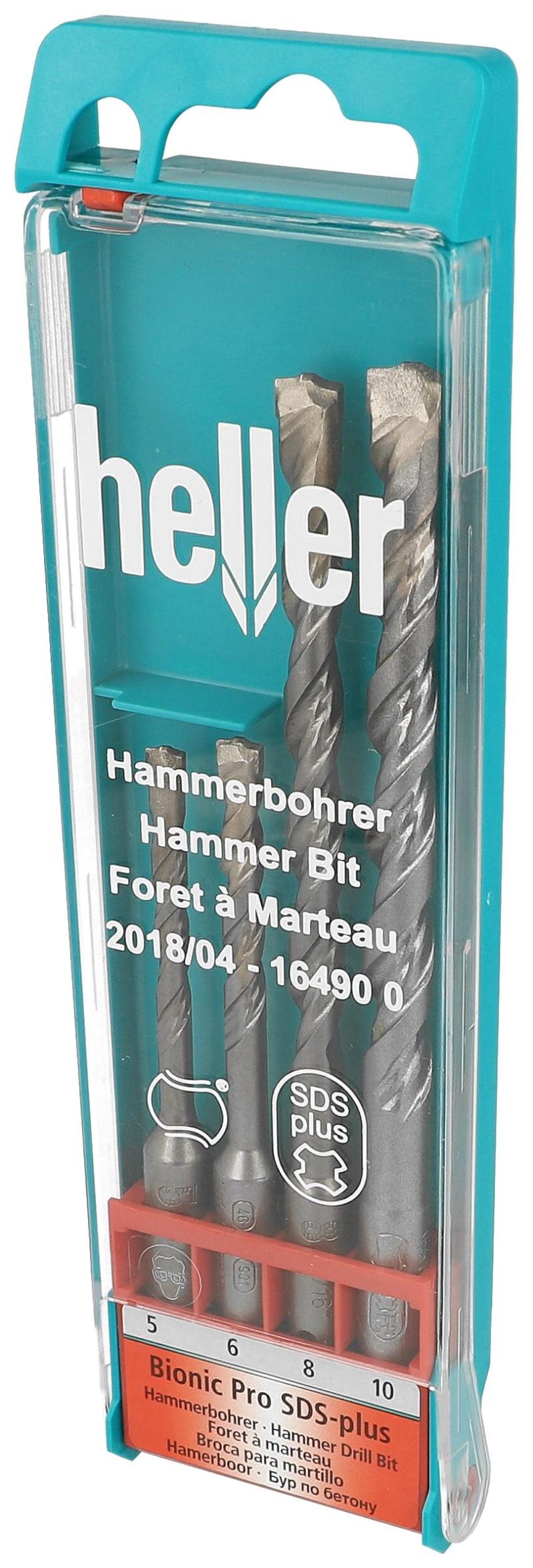 Heller borhammer SDS sett 5-10 mm.