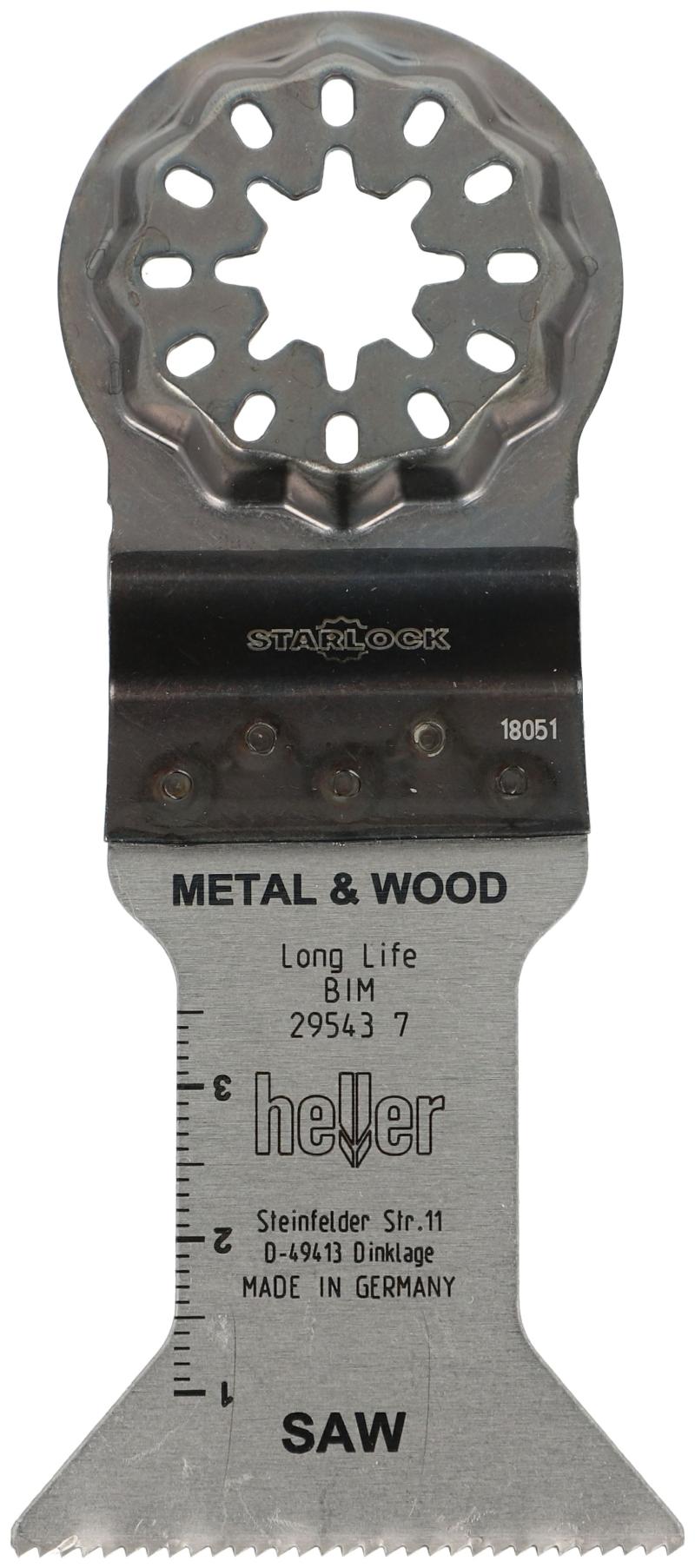 Heller starlock 44x50 mm t/tre og metall, 3 stk.